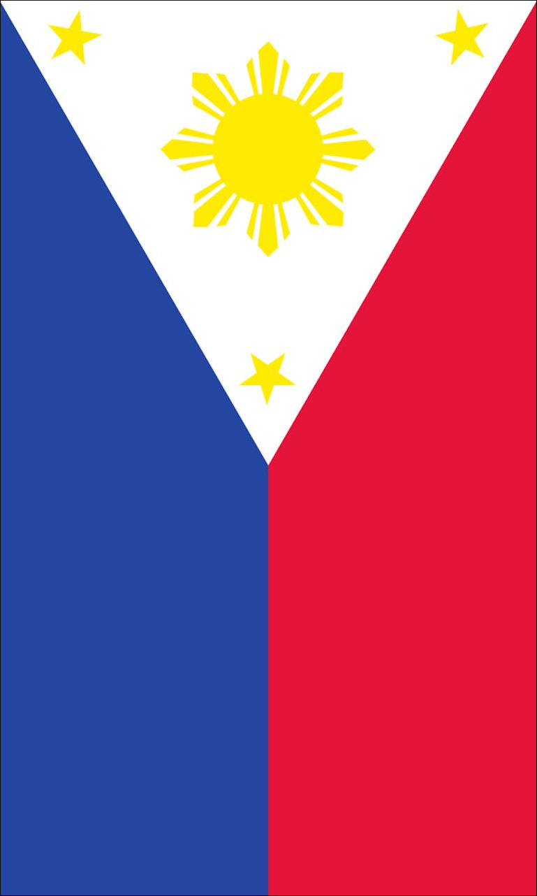 Tischbanner Philippinen