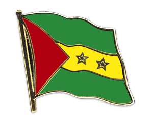 Flaggenpin Sao Tome und Principe