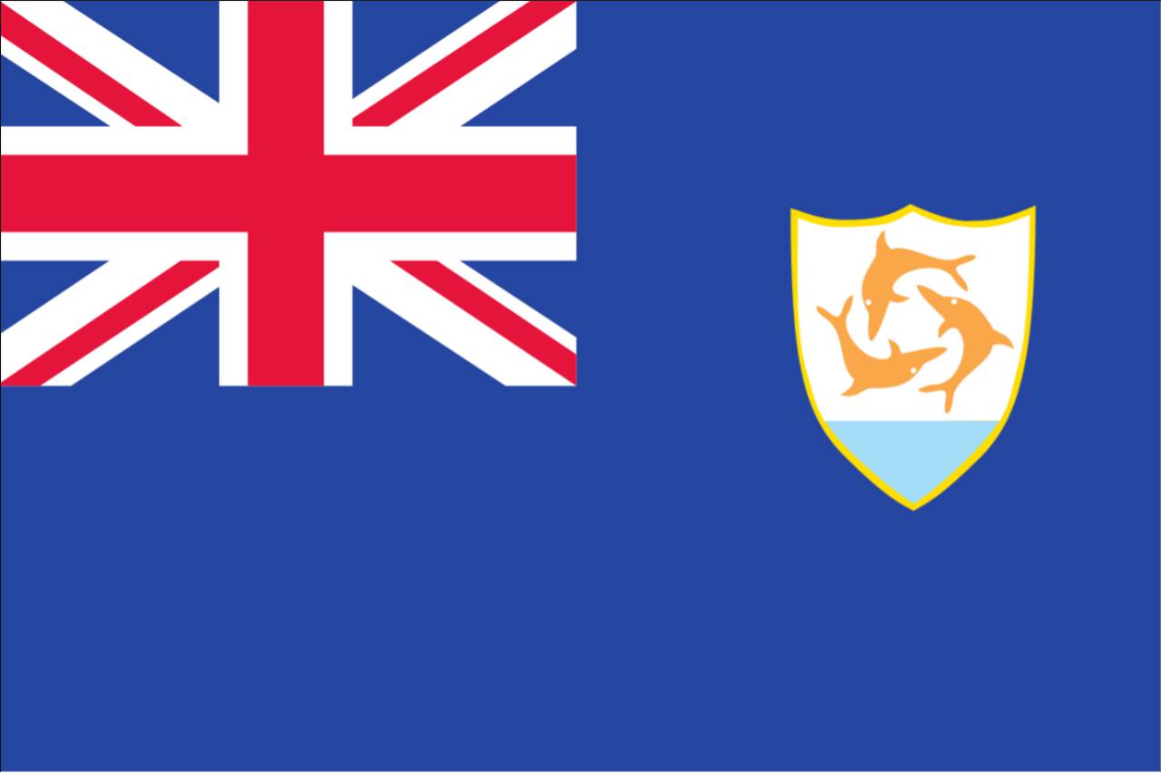 Flagge Anguilla 80 g/m²