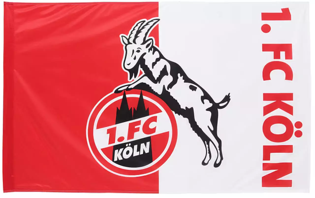1. FC Köln Schwenkflagge Logo
