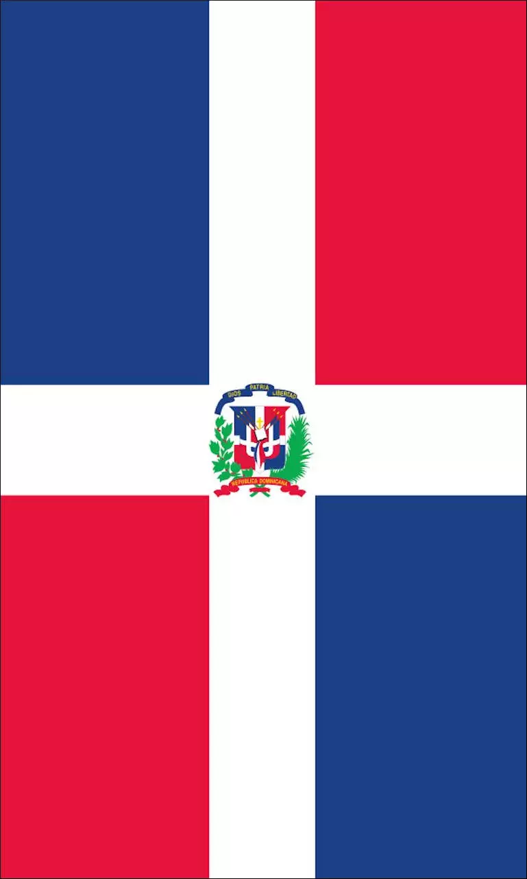 Tischbanner Dominikanische Republik