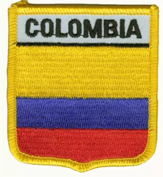 Wappenaufnäher Kolumbien