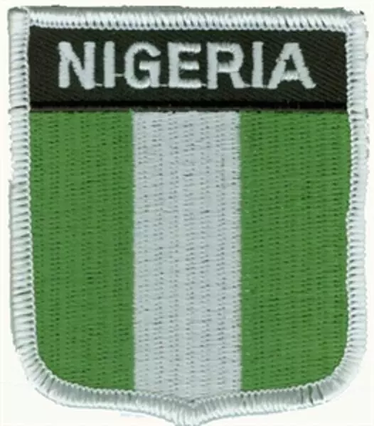 Wappenaufnäher Nigeria
