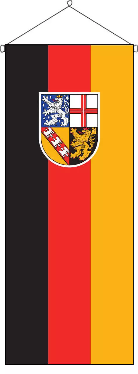 Flaggenbanner Saarland