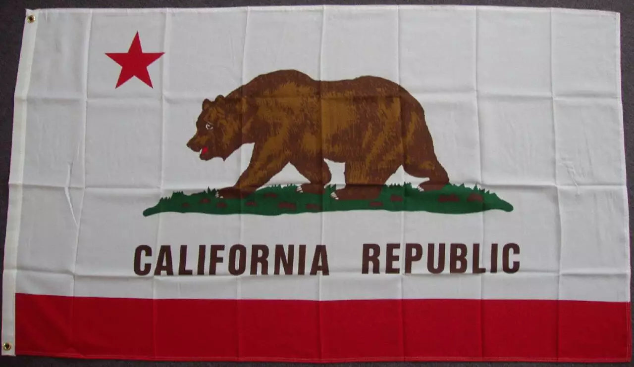 Flagge Kalifornien