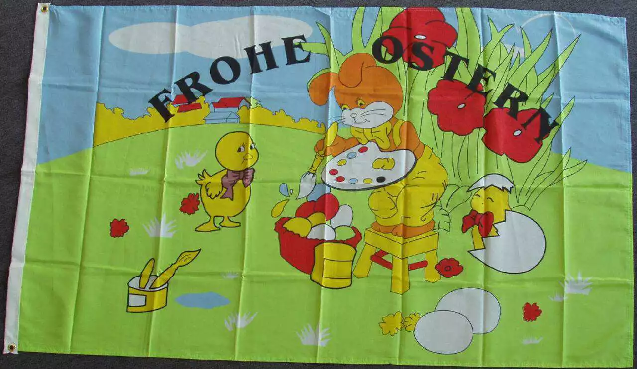 Flagge Frohe Ostern