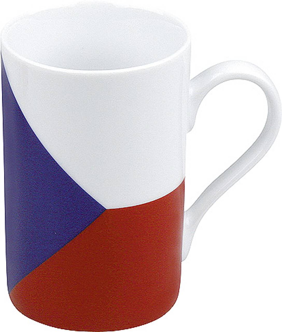 Kaffeebecher mit Motiv Tschechienflagge