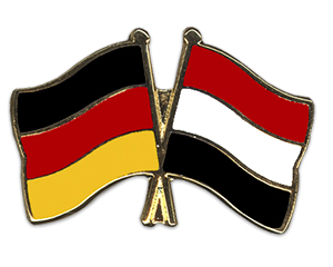 Freundschaftspin Deutschland Jemen