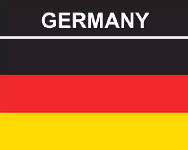 Flaggenaufkleber Deutschland