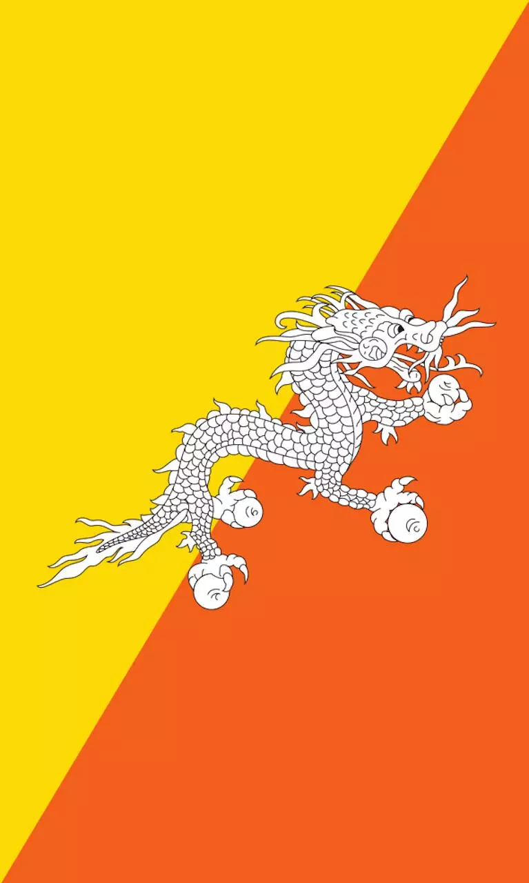 Tischbanner Bhutan