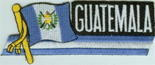 Sidekick-Aufnäher Guatemala mit Wappen