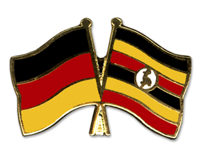Freundschaftspin Deutschland Uganda