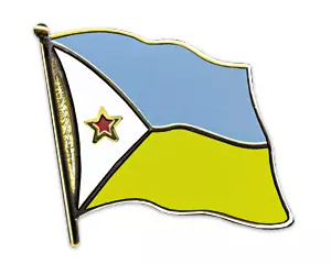 Flaggenpin Dschibuti