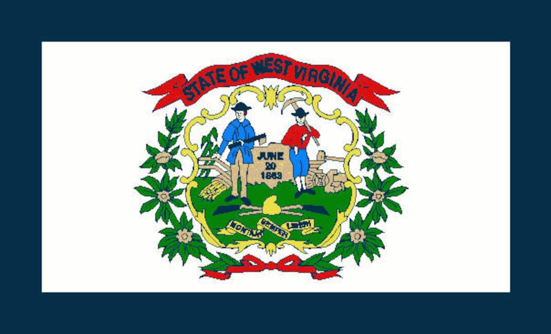 Flagge West Virginia