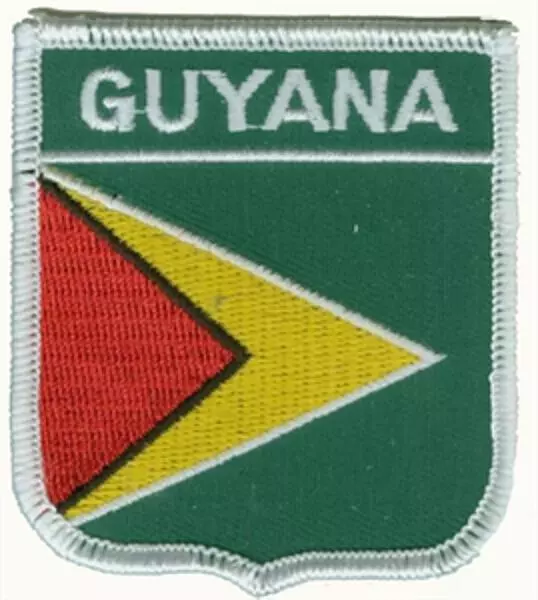 Wappenaufnäher Guyana