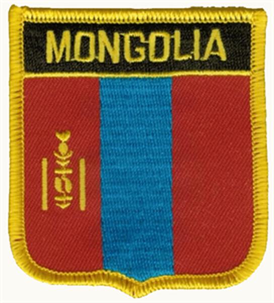 Wappenaufnäher Mongolei