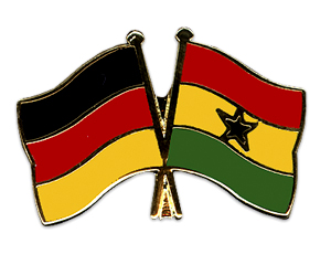 Freundschaftspin Deutschland Ghana