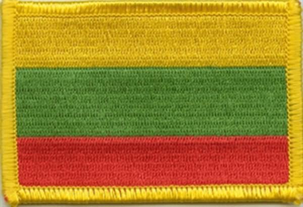 Flaggenaufnäher Litauen