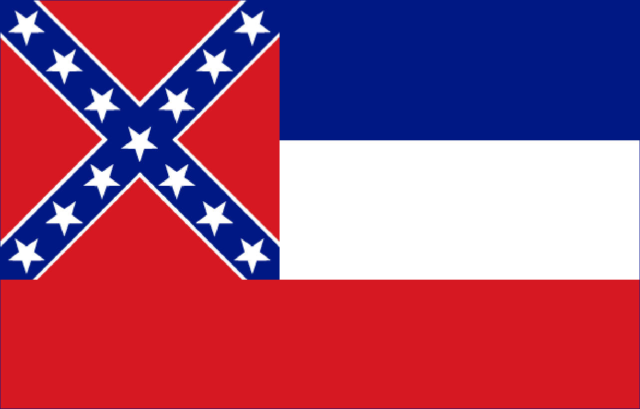 Flagge Mississippi