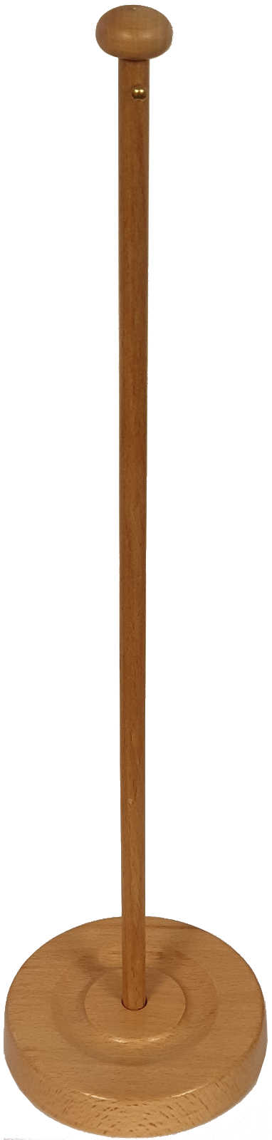 Tischbannerständer Holz naturhell Rillenfuß 11 cm