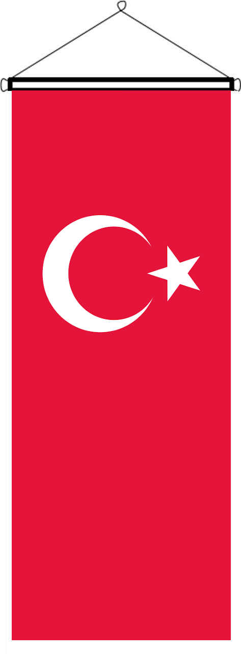 Flaggenbanner Türkei