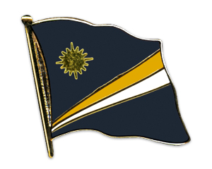 Flaggenpin Marshallinseln