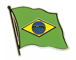 Flaggenpin Brasilien