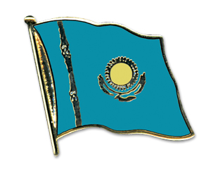 Flaggenpin Kasachstan