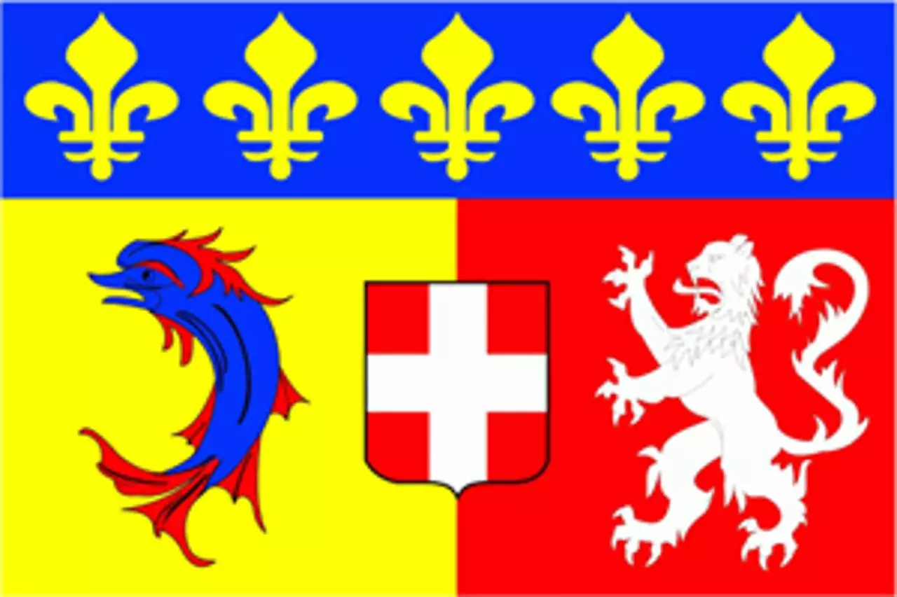Flagge Rhone Alpes