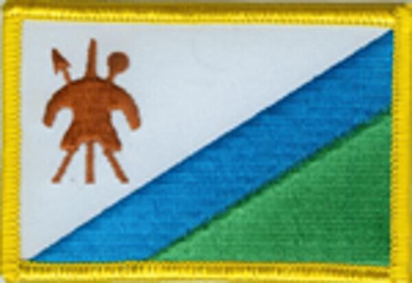 Flaggenaufnäher Lesotho bis 2006