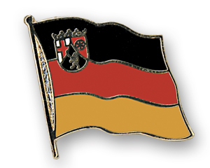 Flaggenpin Rheinland-Pfalz