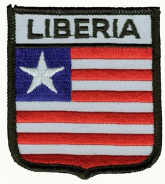 Wappenaufnäher Liberia