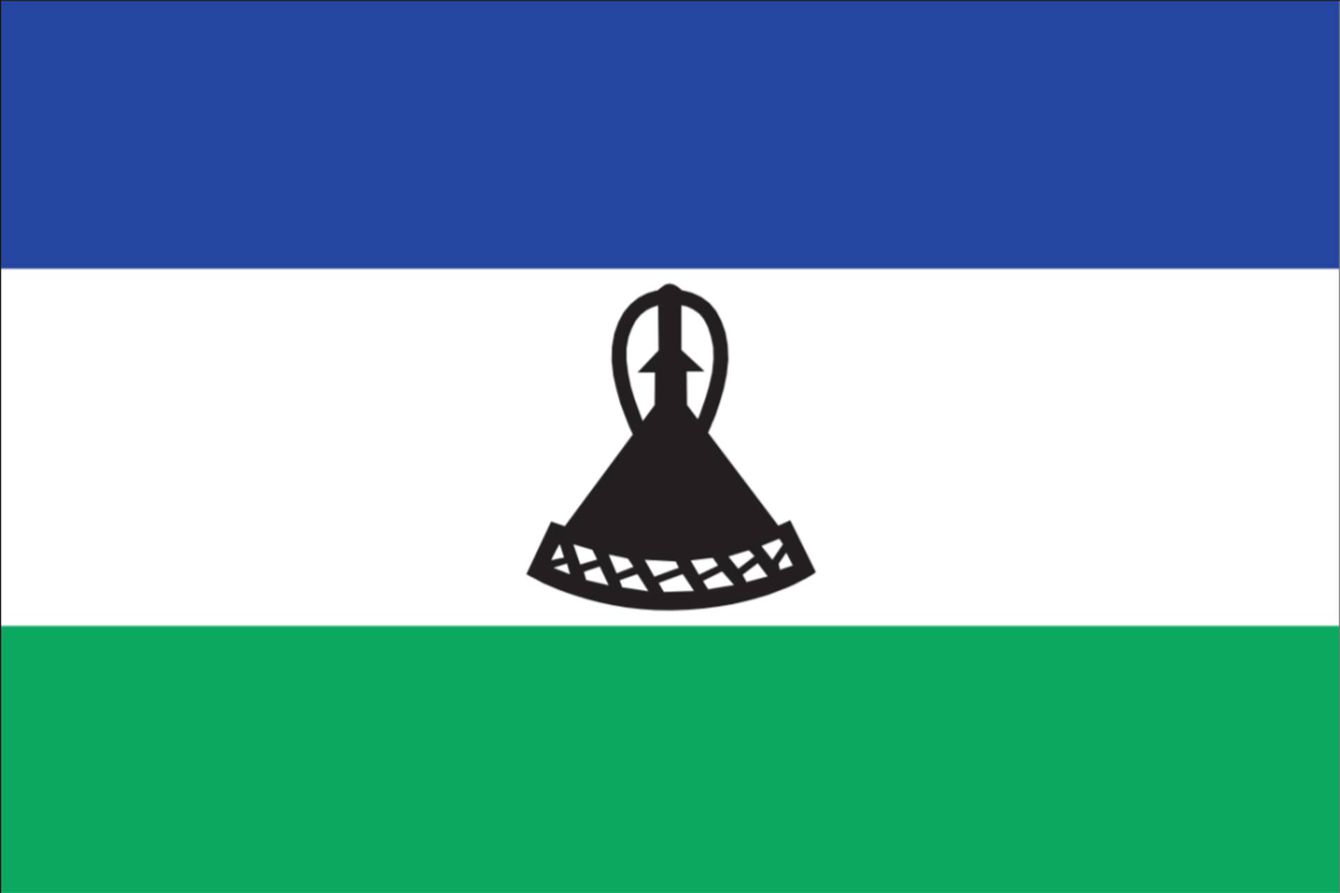Flagge Lesotho 110 g/m² Querformat