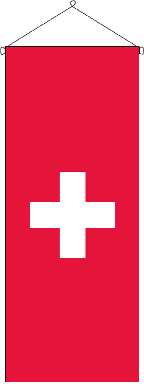 Flaggenbanner Schweiz