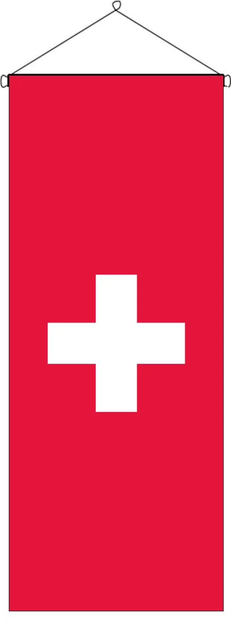 Flaggenbanner Schweiz