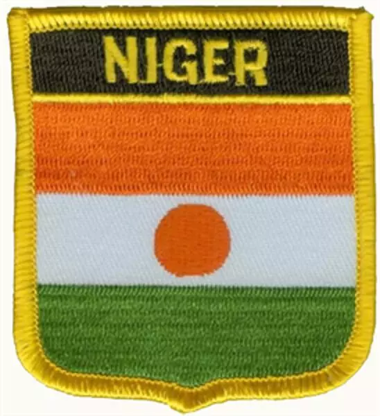 Wappenaufnäher Niger