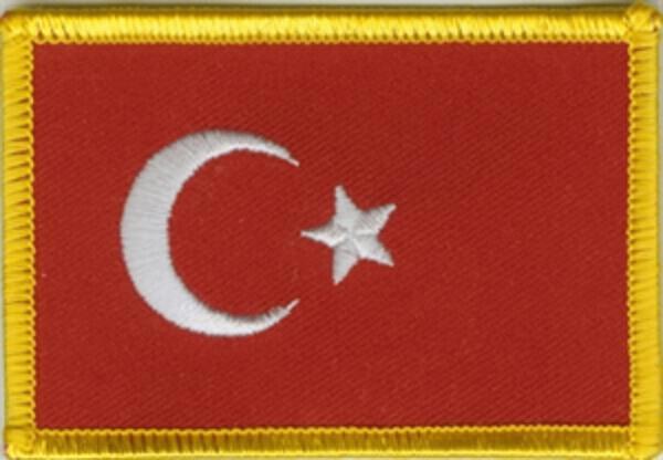Flaggenaufnäher Türkei