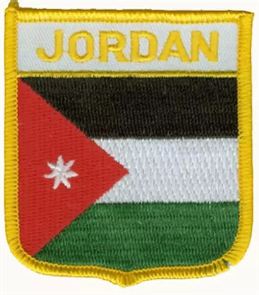 Wappenaufnäher Jordanien