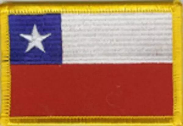 Flaggenaufnäher Chile