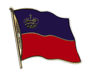 Flaggenpin Liechtenstein