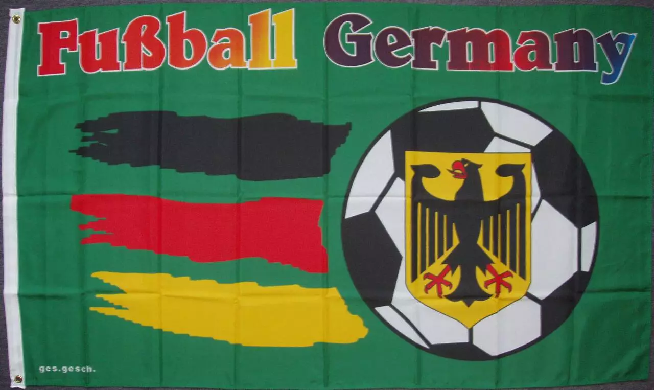 Flagge Fußball Germany