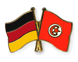 Freundschaftspin Deutschland Tunesien