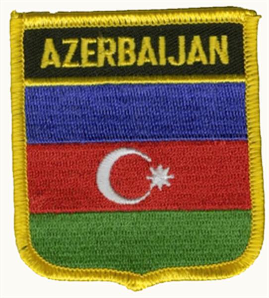 Wappenaufnäher Aserbaidschan