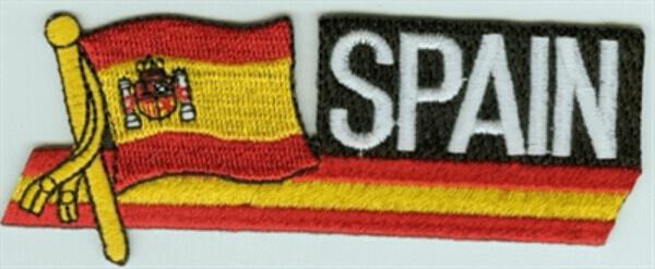 Sidekick-Aufnäher Spanien mit Wappen