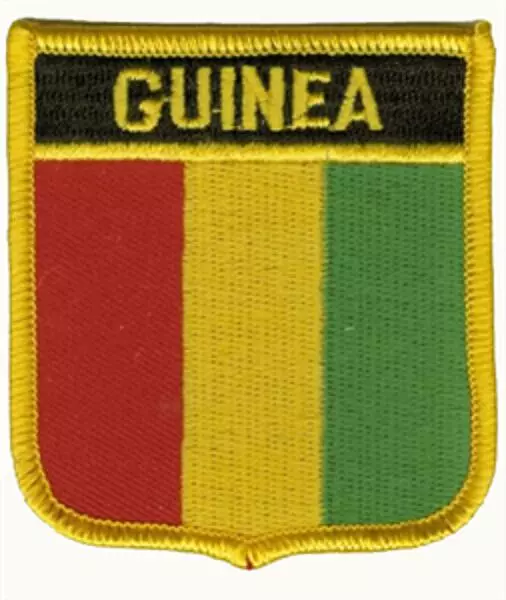 Wappenaufnäher Guinea