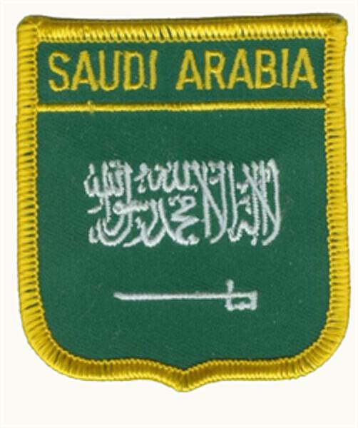 Wappenaufnäher Saudi-Arabien