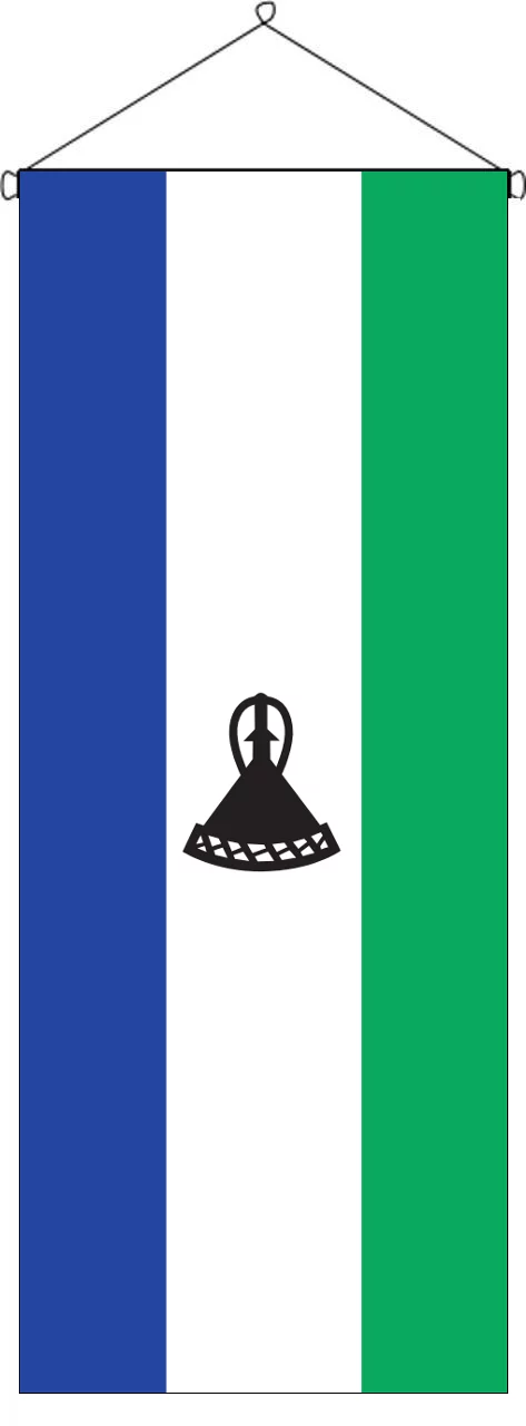 Flaggenbanner Lesotho