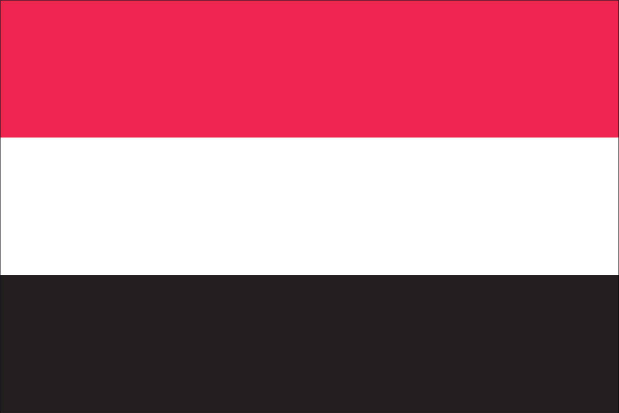 Flagge Jemen 80 g/m²
