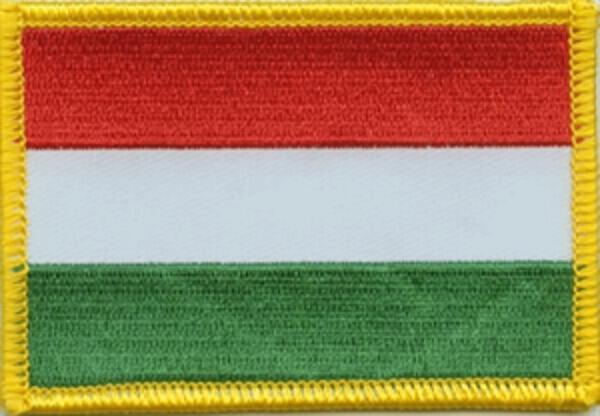 Flaggenaufnäher Ungarn