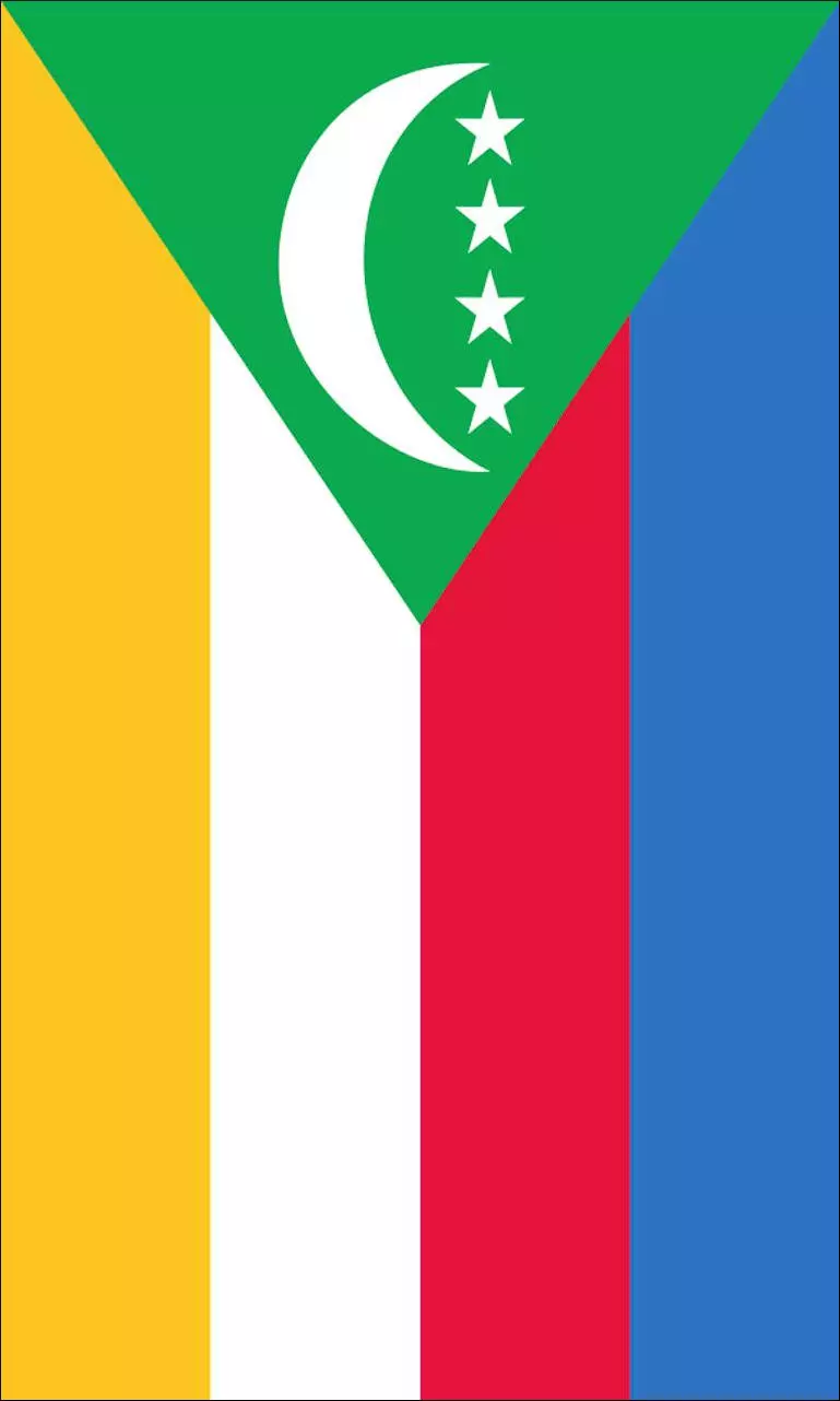 Tischbanner Komoren